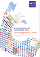 Rapport de Responsabilité Sociétale des Entreprises du Médicament (RSE) - 2014